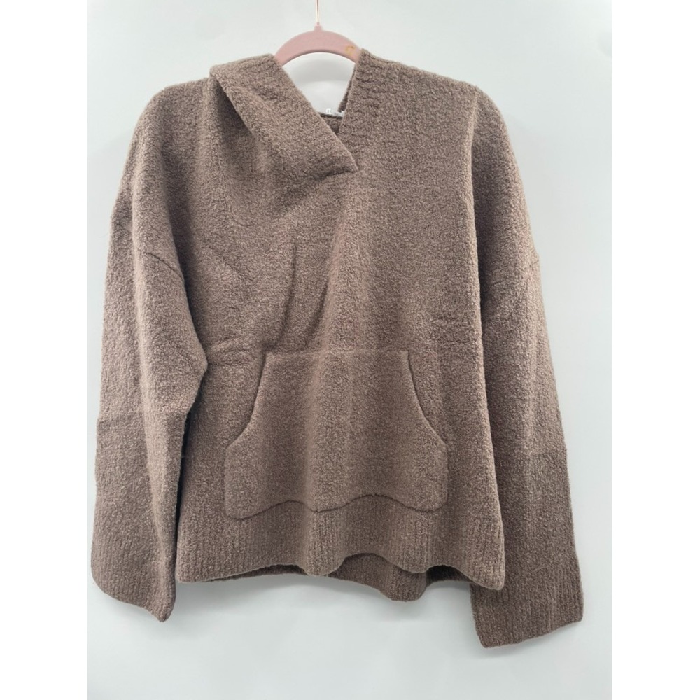 NWT Haven Well With In Asala Hoodie Women's XL Taupe Pullover Long Sleeve Winter